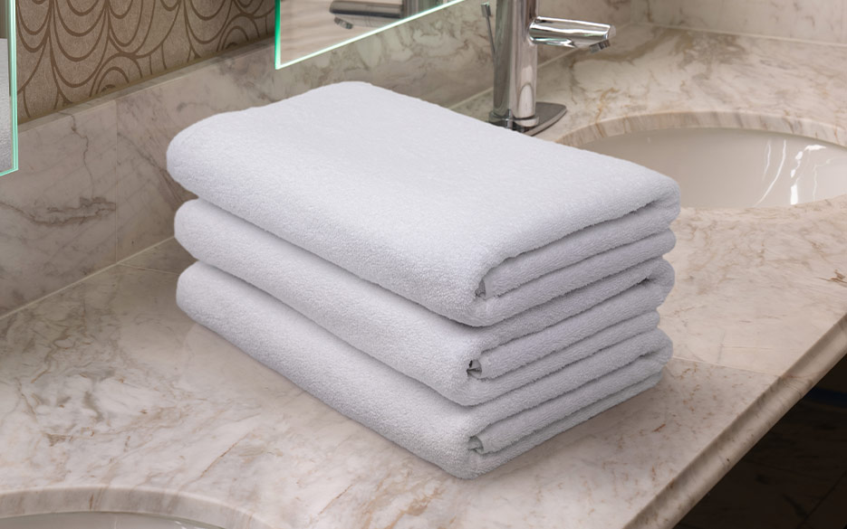 NoMad Las Vegas 100 White Cotton Towel Set